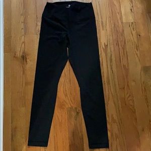 Black workout leggings